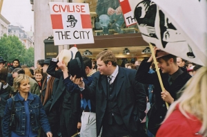 Civilise the City Chap Protest