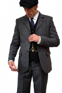 Thomas Grey Tweed Jacket