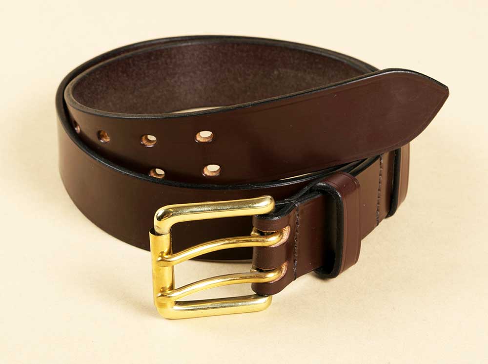 bridle-leather-belt - The Chap