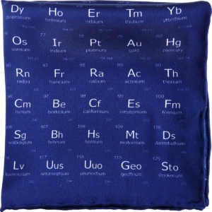 Periodic Table Pocket Square