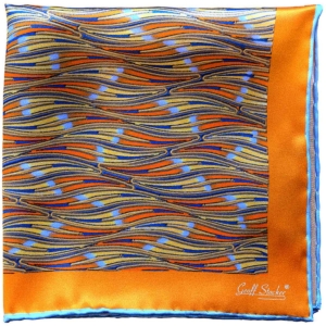Woven Wave Mango/Sky