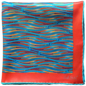 Woven Wave Red/Blue
