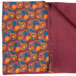 Neutrino Claret/Teal Scarf