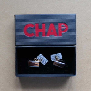 Hammered Deco Cufflinks