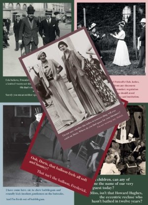 Six Chap Greetings Cards