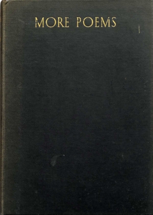 More Poems - A.E. Housman