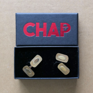 Gold Art Deco Cufflinks