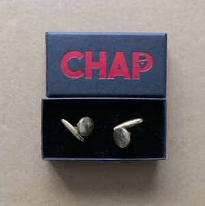 Circular Art Deco Cufflinks