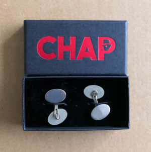 Plain Oval Cufflinks