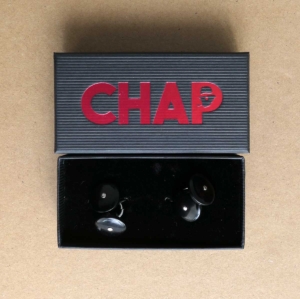 Black Tie Cufflinks