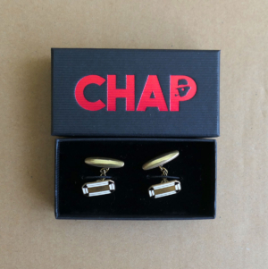 Gold Art Deco Cufflinks