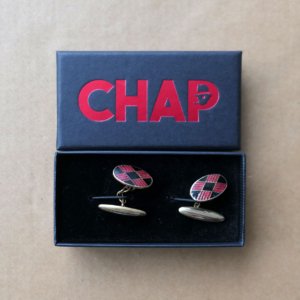 Deco Grid Cufflinks