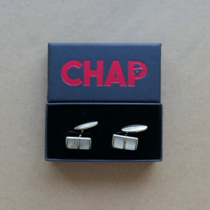 Mother-of-pearl T-bar Cufflinks