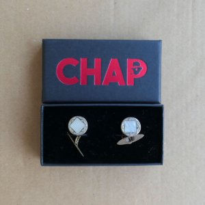 Star Mother-of-pearl Cufflinks